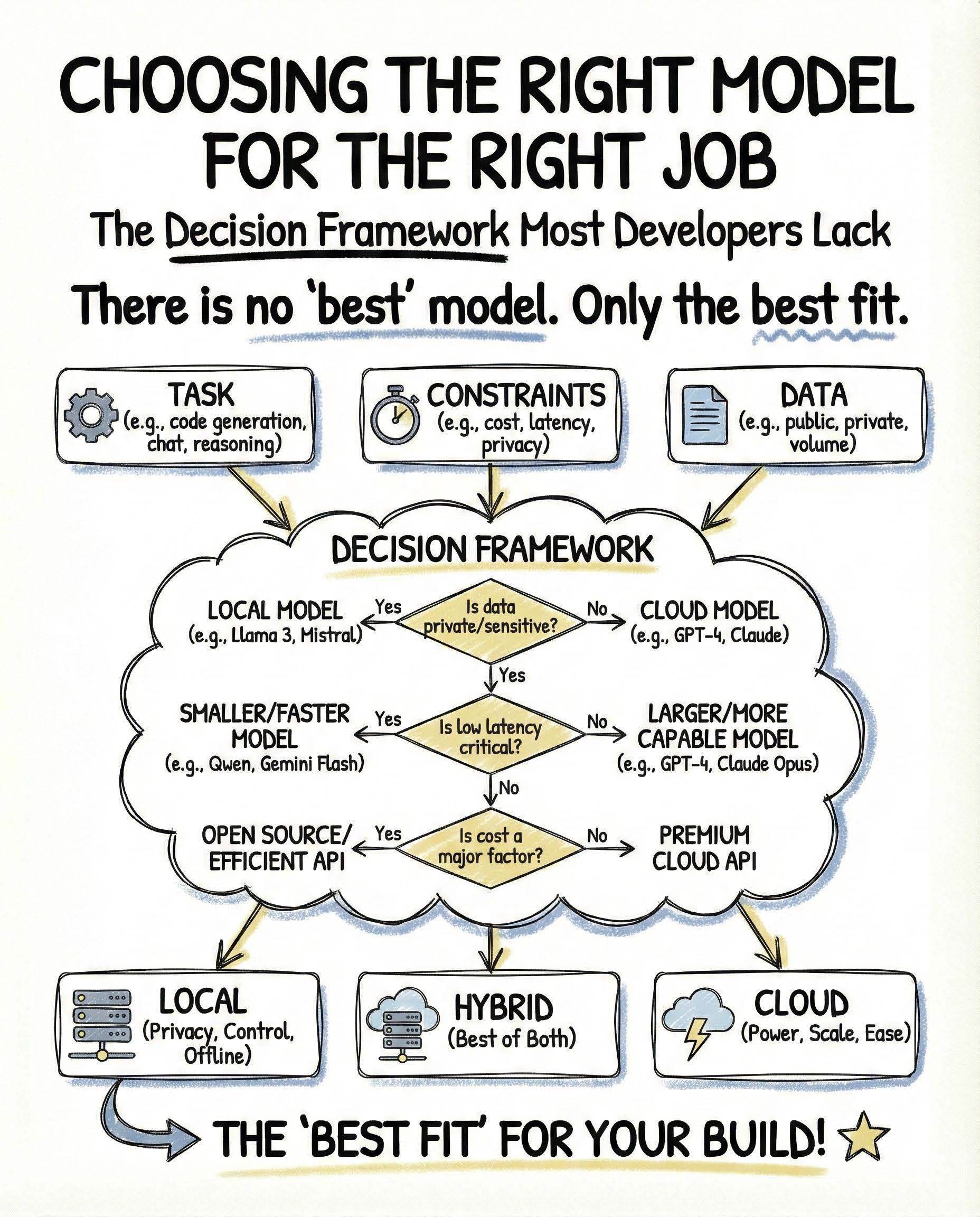 Choosing the Right Model for the Right Job