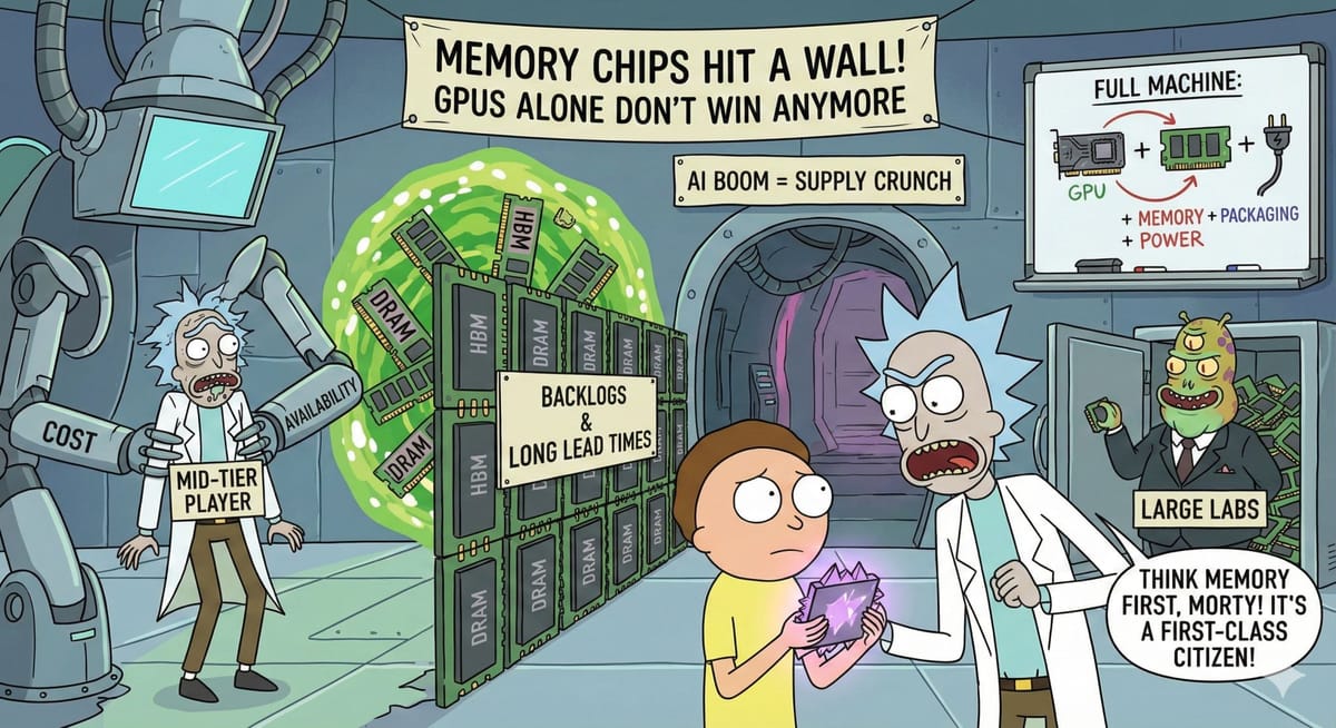 Memory Chips Hit a Wall. GPUs Alone Don't Win Anymore.