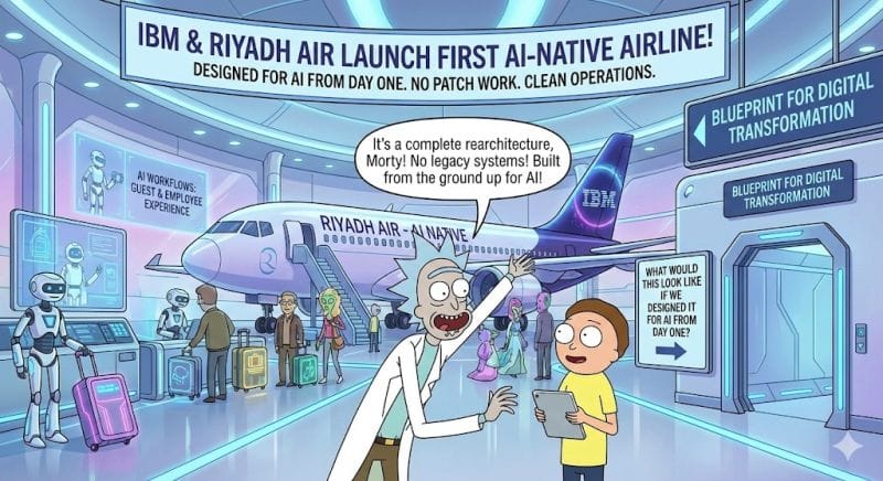 IBM and Riyadh Air Launch First AI-Native Airline from Ground Up