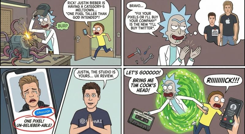 Justin Bieber accidentally exposed a real UI problem and the internet turned it into a masterclass.