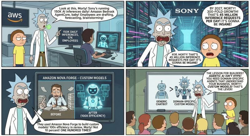 Sony Is Running 150K AI Inferences Daily Across 57K Employees. In 2027, It’s 300x That.