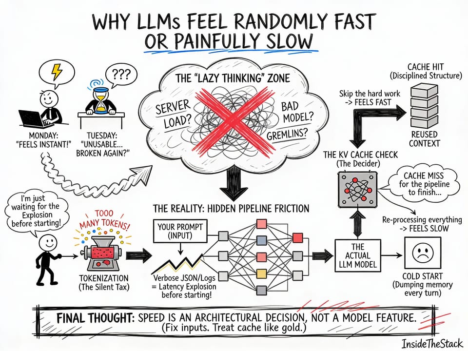 Why LLMs Feel Randomly Fast or Painfully Slow